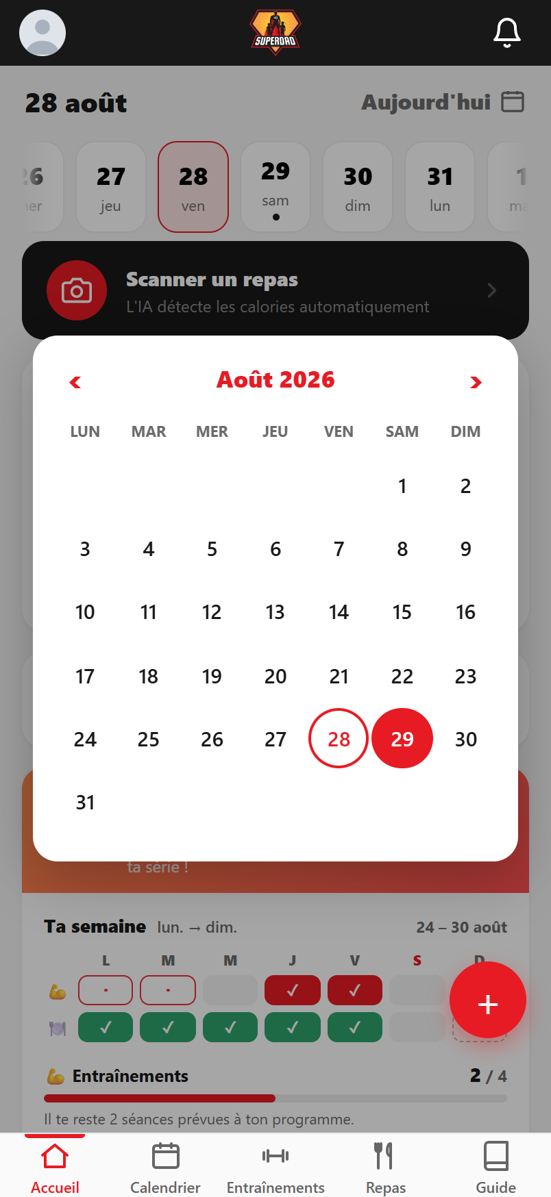 Saute à n'importe quelle journée