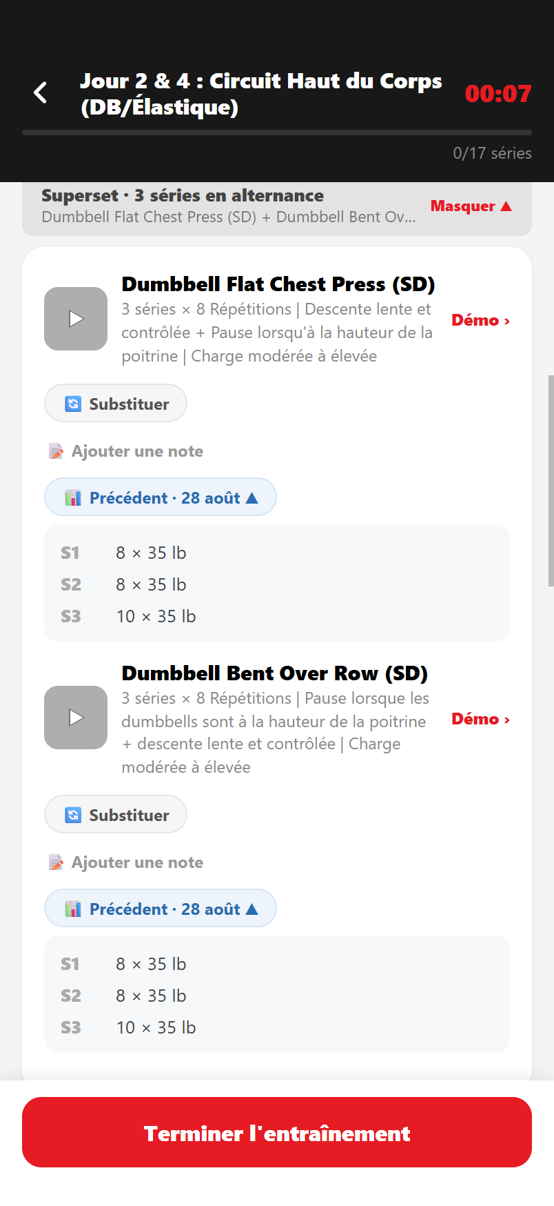 La démo, ta dernière charge, un remplaçant