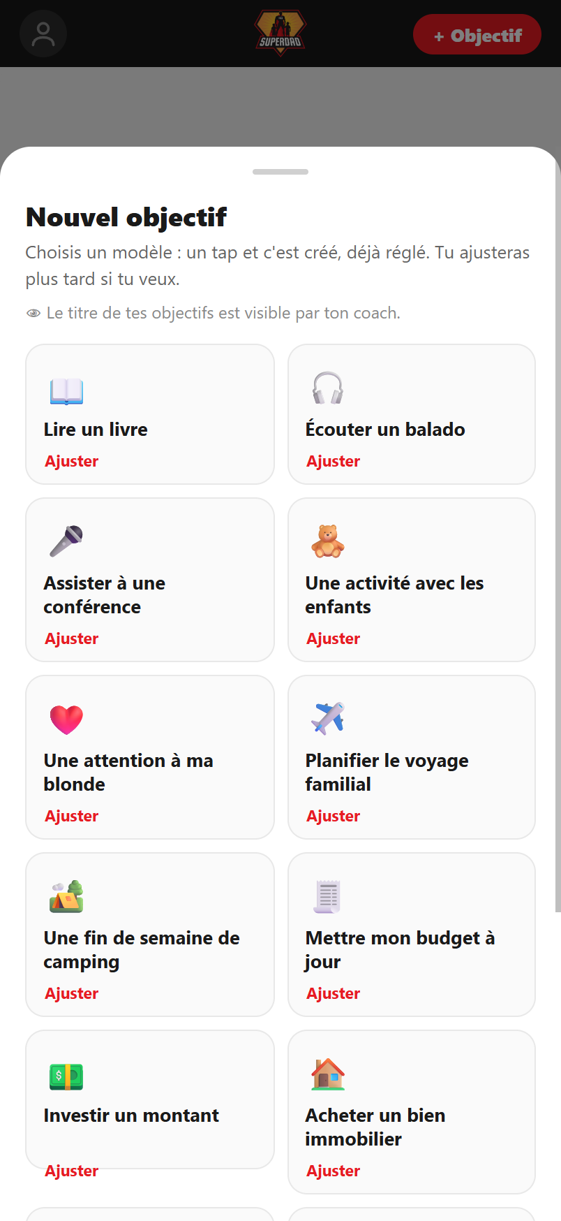 Quatorze modèles, un tap