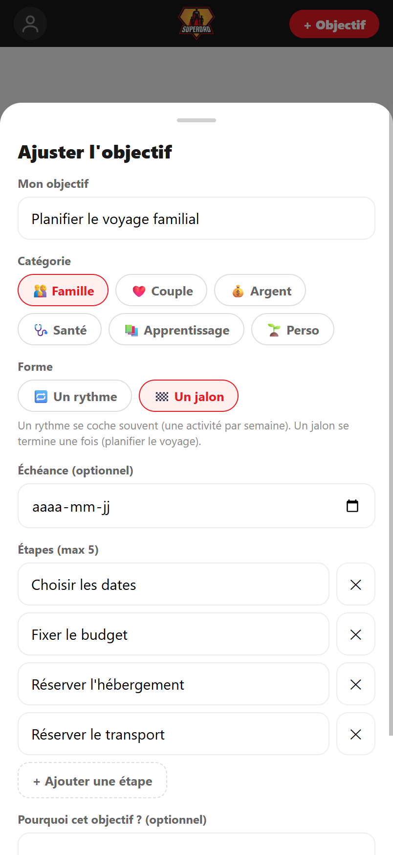Un projet se découpe