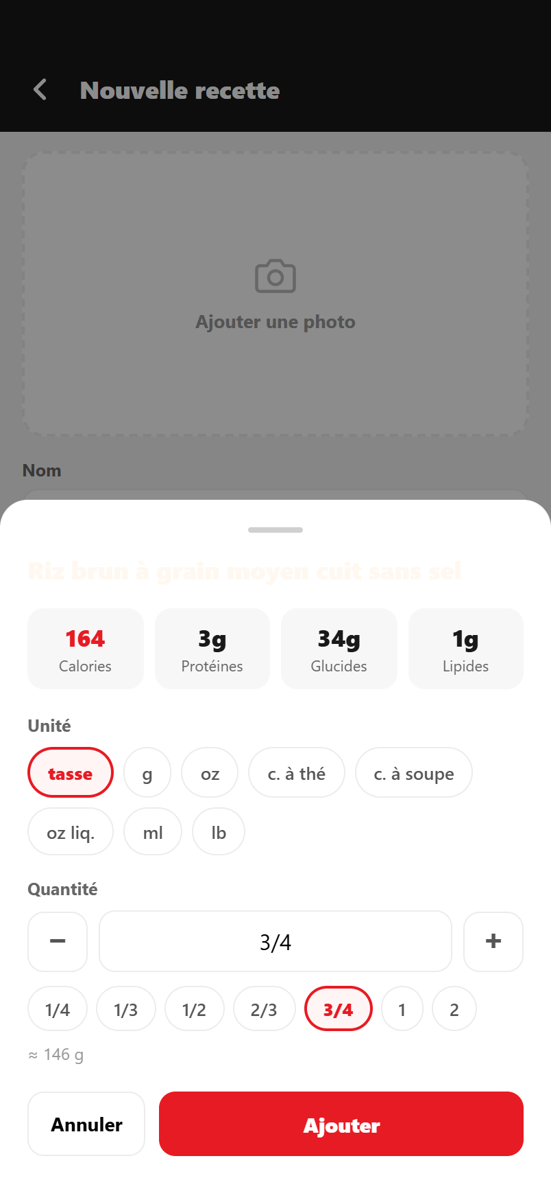Des fractions, comme dans ta cuisine