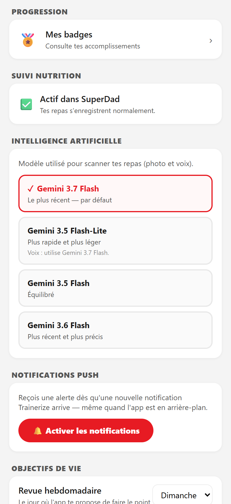 Le cerveau derrière le scan de repas